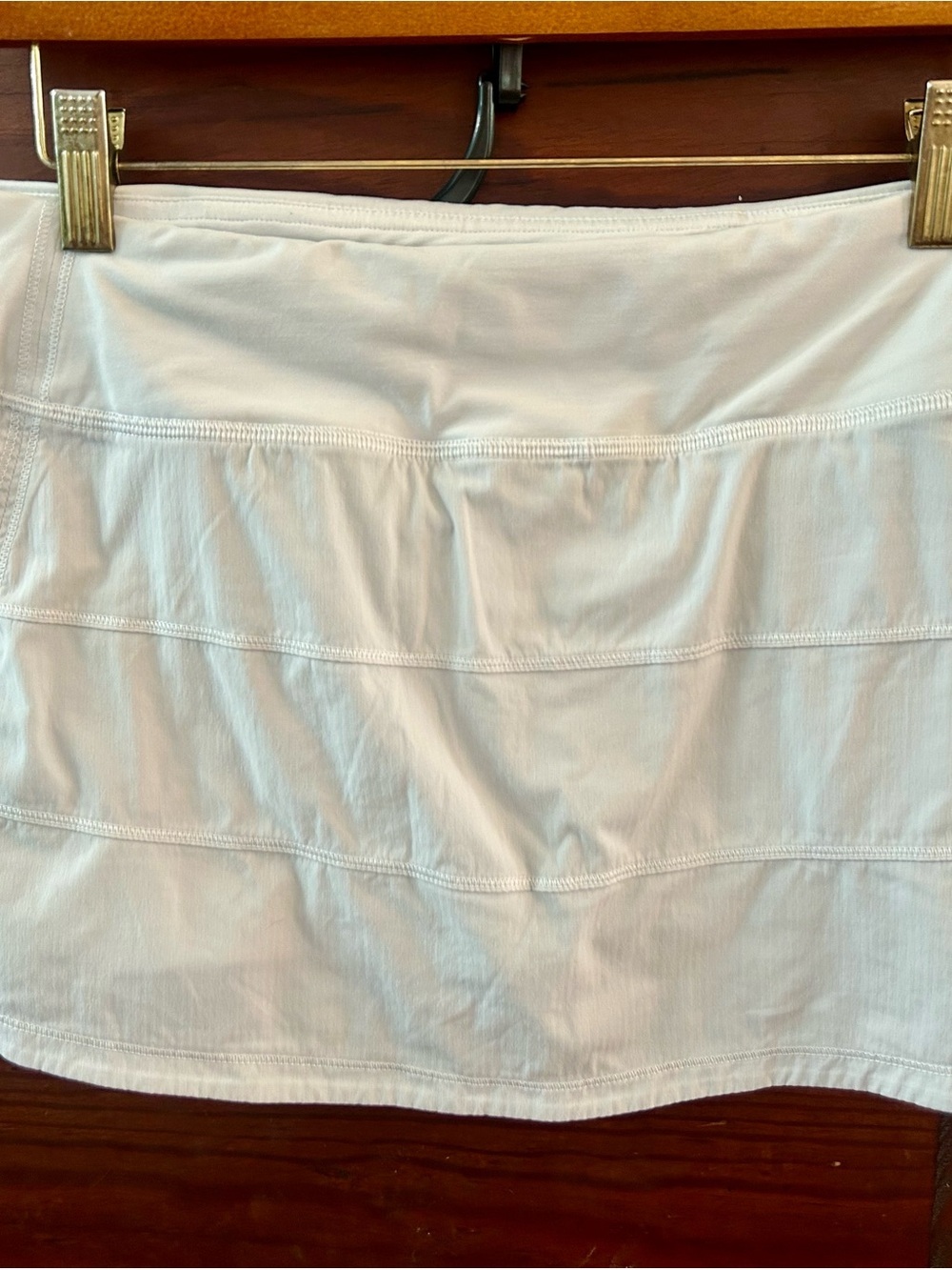 lululemon athletica Women’s White Pace Rival Skirt Size 6 - Picture 8 of 12